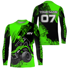 Load image into Gallery viewer, ATV Racing Jersey Green Custom ATV Jersey For Youth Men Women ATV Quad Bike Shirt MX99