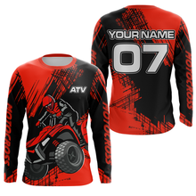 Load image into Gallery viewer, ATV Racing Jersey Red Custom ATV Jersey For Youth Men Women ATV Quad Bike Shirt MX99