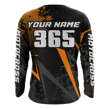 Load image into Gallery viewer, Motocross Racing Jersey Men Women Kid Upf30+ Dirt Bike Shirt Youth Adult Off-Road Orange XM275