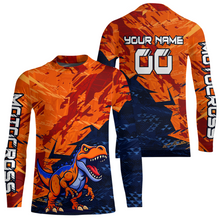 Load image into Gallery viewer, Dinosaur Motocross Jersey Custom Dirt Bike Jersey Men Kid Women Motorcycle Shirt XM381