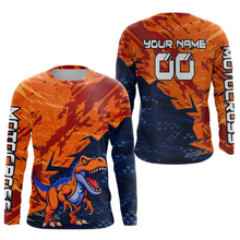 Load image into Gallery viewer, Dinosaur Motocross Jersey Custom Dirt Bike Jersey Men Kid Women Motorcycle Shirt XM381