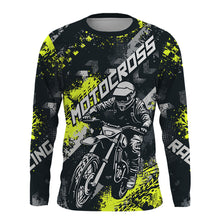 Load image into Gallery viewer, Motocross Racing Jersey Men Kid Women Upf30+ Youth Dirt Bike Shirt MX Off-Road Jersey XM241
