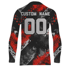 Load image into Gallery viewer, Red Motocross Racing Jersey Men Kid Women Upf30+ Dirt Bike Shirt MX Off-Road Jersey XM247