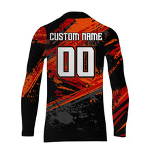 Load image into Gallery viewer, Motocross Jersey Personalized UPF30+ Racing Shirt Dirt Bike Off-road Biker Ride More Motorcycle Red Shirt| XM04