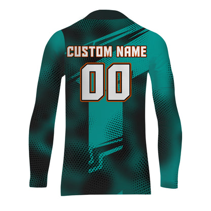 Custom Dirt Bike Jersey UPF30+ Men Kid Women Motocross Shirt Off-Road MX Racing Jersey XM21