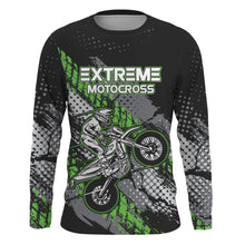 Load image into Gallery viewer, Motocross Racing Jersey Youth UPF30+ Dirt Bike Shirt Off-Road Kids Men Motorcycle Shirt XM165