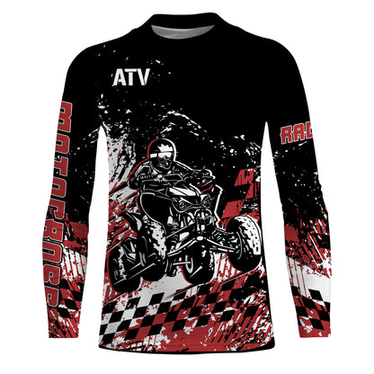 Personalized ATV Motocross Jersey UPF30+ Quad Bike Shirt Adult Youth  ATV Motorcycle Jersey MX11