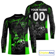 Load image into Gallery viewer, Custom Green Lion ATV Motocross Jersey Racing Shirts Off-Road Jersey Kid Men Women UPF30+ DNT24