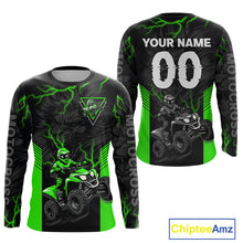 Load image into Gallery viewer, Custom Green Lion ATV Motocross Jersey Racing Shirts Off-Road Jersey Kid Men Women UPF30+ DNT24