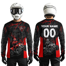 Load image into Gallery viewer, Custom Red Lion ATV Motocross Jersey Racing Shirts Off-Road Jersey Kid Men Women UPF30+ DNT24