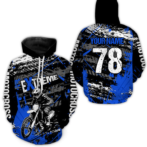 Custom Motocross Hoodie Jersey Youth Dirt Bike Motorcycle Hoodie Shirt for Men Women HOT01