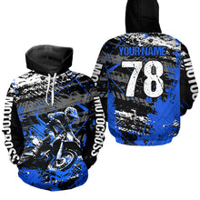 Load image into Gallery viewer, Custom Motocross Hoodie Sweatshirts Dirt Bike Hoodies for Men Women Motorcycle Hoodie HOT14