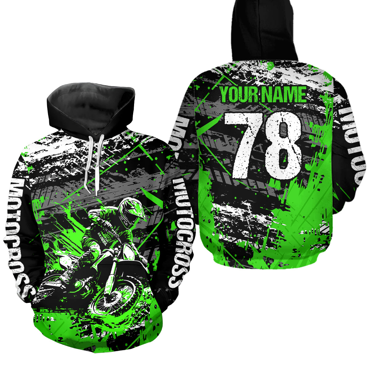 Custom Youth Motocross Hoodie Sweatshirts Dirt Bike Hoodies for Kid Adult Motorcycle Hoodie HOT14