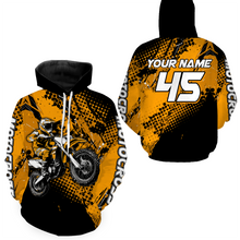 Load image into Gallery viewer, Personalized Motocross Hoodie Jersey Youth Dirt Bike Off Road Hoodie Shirt for Men Women Kid HOT02