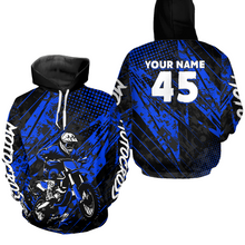 Load image into Gallery viewer, Custom Motocross Hoodie Youth Custom Dirt Bike Hoodie Motocross Sweatshirts for Men Women HOT13