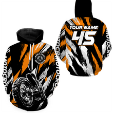 Load image into Gallery viewer, Custom Youth Dirt Bike Motocross Hoodie Shirt for Men Women Motocross Hoodie Jersey HOT03