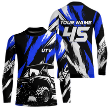 Load image into Gallery viewer, Blue UTV Motocross Shirt Kid Men Women UPF30+ Off-Road UTV Racing Jersey DNT28