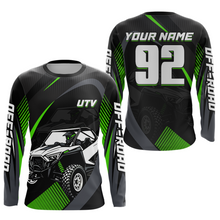 Load image into Gallery viewer, Green UTV Motocross Racing Shirt Kid Men Women Custom UTV Off-Road Shirts UPF30+ DNT27
