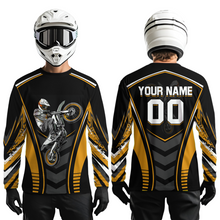 Load image into Gallery viewer, Orange Youth Dirt Bike Jersey MX Off-Road Motocross Shirt Racing Shirt Kid Men Women DNT55