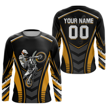 Load image into Gallery viewer, Orange Youth Dirt Bike Jersey MX Off-Road Motocross Shirt Racing Shirt Kid Men Women DNT55