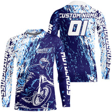 Load image into Gallery viewer, Custom Dirt Bike Jersey Motocross Shirt Motorcycle Jersey MX Racing Jersey| CTP82