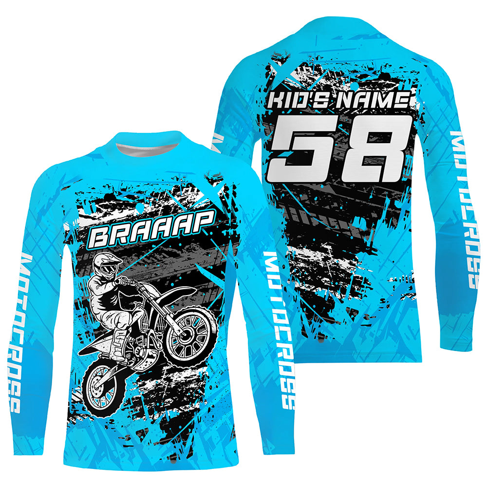 Custom Dirt Bike Jersey Motocross Shirt Mens Women Motocross Jersey| CTP21