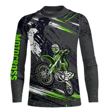 Load image into Gallery viewer, Adult&amp;Kid Custom Dirt Bike Jersey Motocross Jersey Upf30+ Motocross Shirt Racing Jersey| CTP80