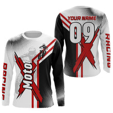 Load image into Gallery viewer, Custom Dirt Bike Jersey Motocross Jersey Upf30+ Mens Women Off-Road Shirt| CTP84