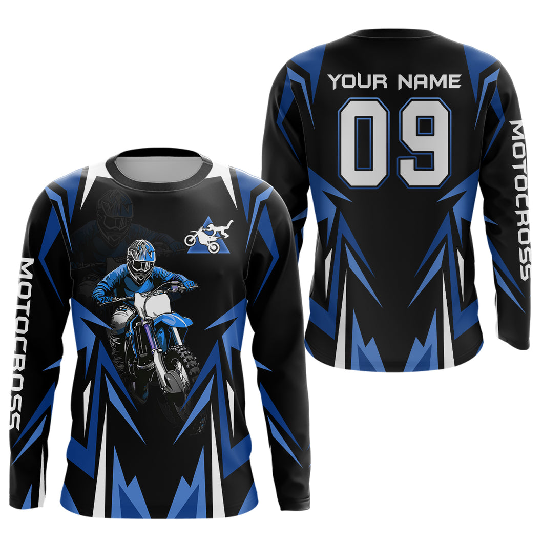 Custom Dirt Bike Jersey Motocross Jersey Upf30+ Mens Women Off-Road Shirt| CTP25