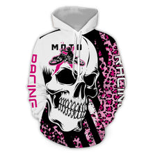 Load image into Gallery viewer, Custom Dirt Bike Hoodie Skull Motocross Hooded Jersey Mens Women Youth Motorcycle Hoodie| CTP39
