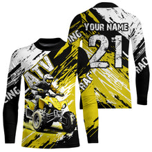 Load image into Gallery viewer, Yellow Atv Motocross Jersey Custom Off-Road Quad Bike Shirt For Men Women Kid Youth Mx Dirt Bike NHN006