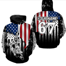Load image into Gallery viewer, Adult&amp;Kid Skull Custom Motocross Jersey Upf30+ Dirt Bike Jersey Mens Women Motocross Shirt| CTP52