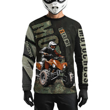 Load image into Gallery viewer, Camo Quad Bike Shirt For Adult&amp;Kids Custom ATV Motocross Jersey Retro Off-Road Extreme Quad Shirts Vintage NHN005