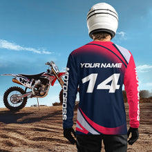 Load image into Gallery viewer, Pink Eagle Motocross Jersey Dirt Bike Shirt Men Kid Women Motorcycle Riding Shirt XM367