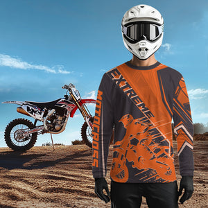 Adult & Kid Custom Extreme Motocross Jersey Dirt Bike Shirt Motorcycle Jersey Team Shirt MX Jersey| CTP107