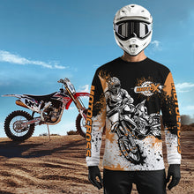 Load image into Gallery viewer, Custom Motocross Jersey Dirt Bike Shirt Motorcycle Jersey Team Shirt MX Jersey Adult &amp; Kid| CTP109