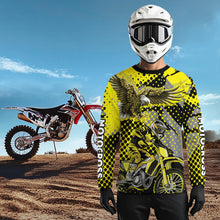 Load image into Gallery viewer, Yellow Eagle Motocross Jersey Dirt Bike Jersey Men Kid Women Motorcycle Riding Shirt XM363