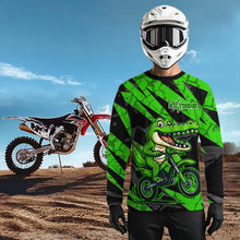 Load image into Gallery viewer, Custom Aligator Motocross Racing Jersey Dirt Bike Shirt Kid Women Men Off road Shirts XM380