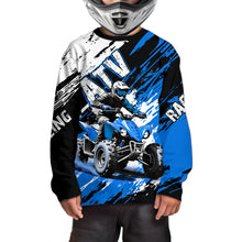 Load image into Gallery viewer, Blue Atv Motocross Jersey Custom Off-Road Quad Bike Shirt For Men Women Kid Youth Mx Dirt Bike NHN006