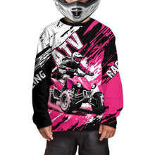 Load image into Gallery viewer, Pink Atv Motocross Jersey Custom Off-Road Quad Bike Shirt For Men Women Kid Youth Mx Dirt Bike NHN006