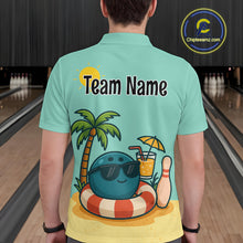 Load image into Gallery viewer, Summer Funny Bowling Jersey for Men and Women Custom Polo Bowling Shirt Bowling League Team Outfit QZT696