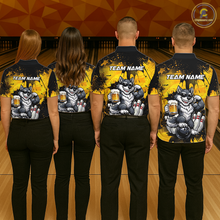 Load image into Gallery viewer, Custom Beer Wolf Bowling Jersey for Men Bowling Team Shirts Bowling Polo &amp; 1/4 Zip HNT264