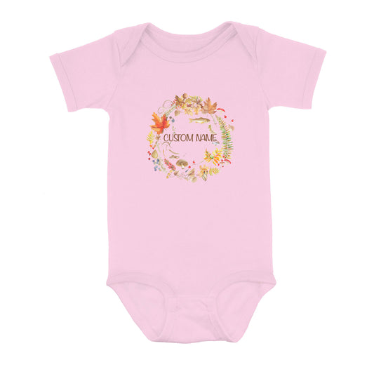 Custom Fall Fishing Infant Fishing Shirts, Fall Fishing Baby Onesie Thanksgiving Newborn IPHW7142