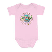 Load image into Gallery viewer, Personalized Largemouth Bass Infant Fishing Shirts, Daddy&#39;s Little Fishing Buddy Bass Baby Onesie NQS8280