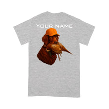 Load image into Gallery viewer, Irish Setter Pheasant hunting Shirt for Hunter FSD4716 D03