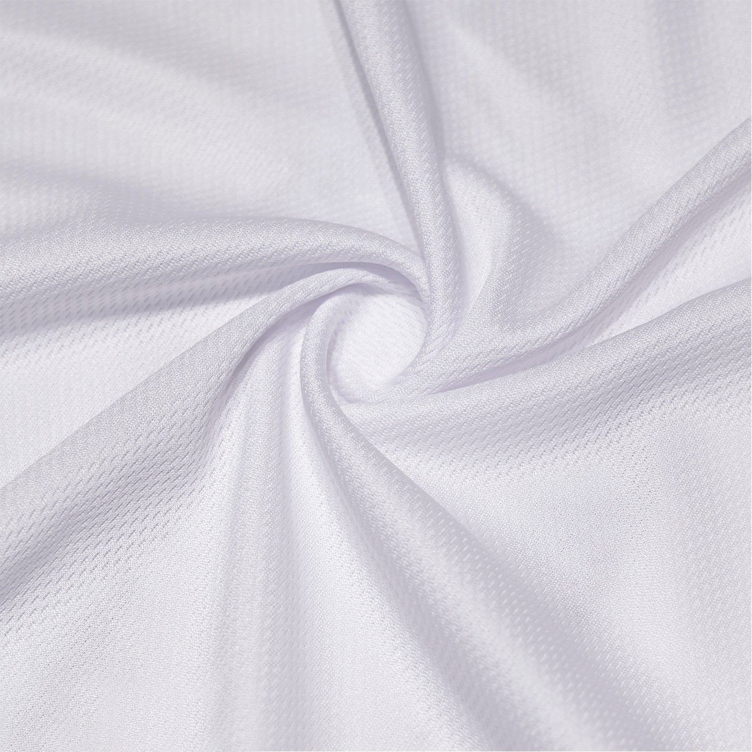 Close-up fabric detail of lightweight 100% polyester quick-dry bowling shirt