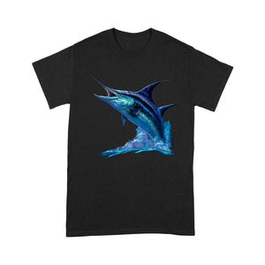 Blue Marlin Deep Sea Fishing T Shirts, Marlin Saltwater Fishing Shirt Offshore Fishing IPHW3895