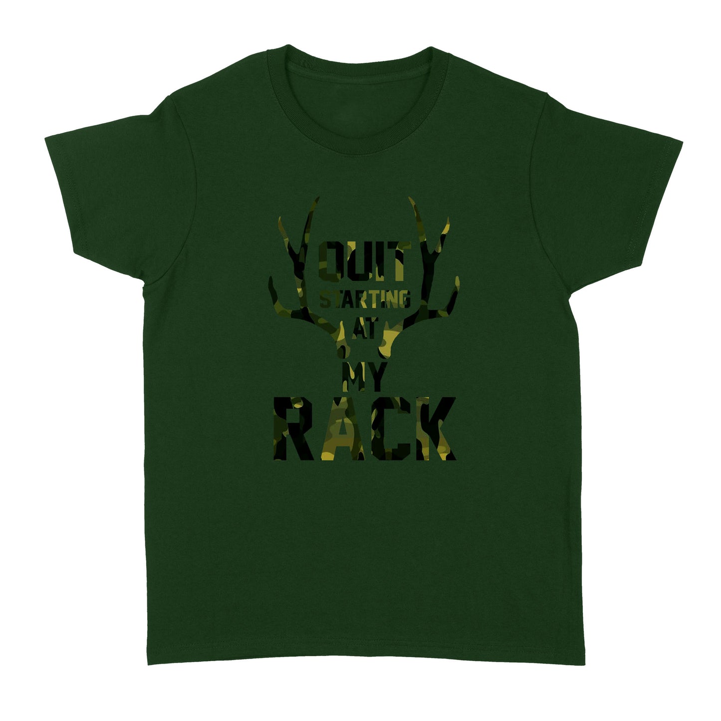 Quit starting at my rack - Standard Women's T-shirt