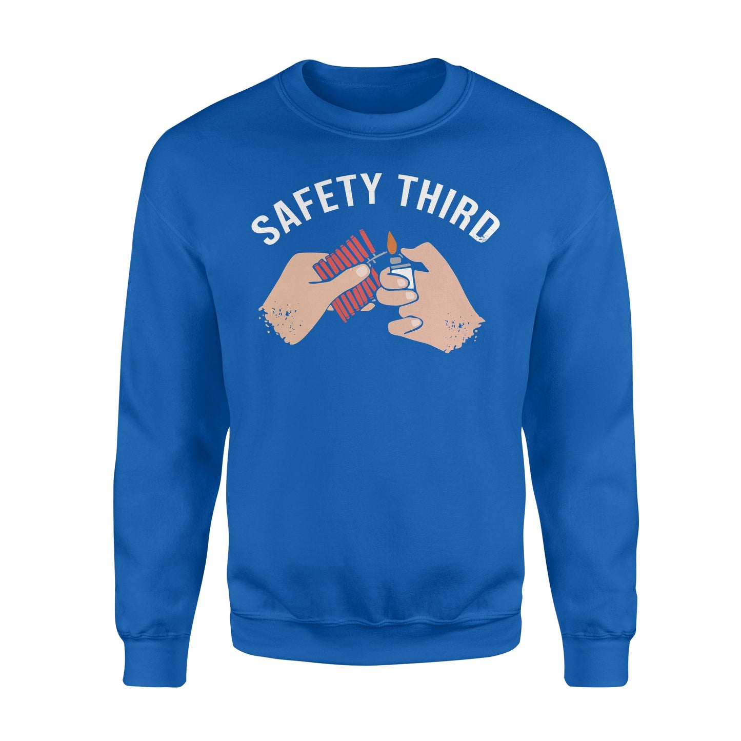 Safety third oversize Standard Crew Neck Sweatshirt