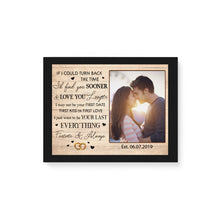 Load image into Gallery viewer, Personalized Custom Photo Canvas, I love you Forever &amp; Always , Anniversary Gifts D05 NQS1257